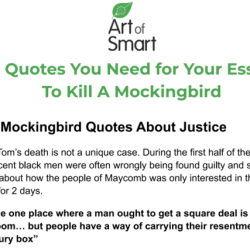 To kill a mockingbird quotes about prejudice