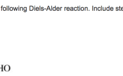 Diels alder predict reactions solved typed